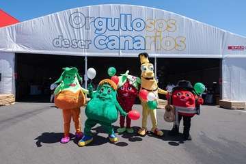 Fiesta canaria de Spar Gran Canaria en Telde (Foto TA)